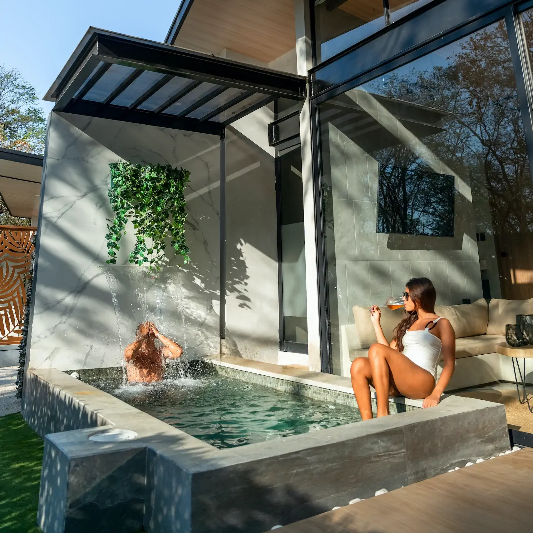 Luxury hot tub spa Epic Tamarindo boutique hotel CR